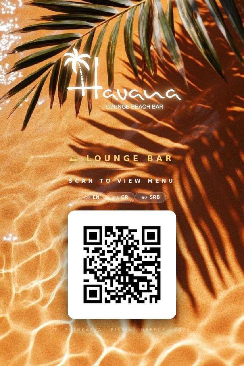 Havana Menu QR Code